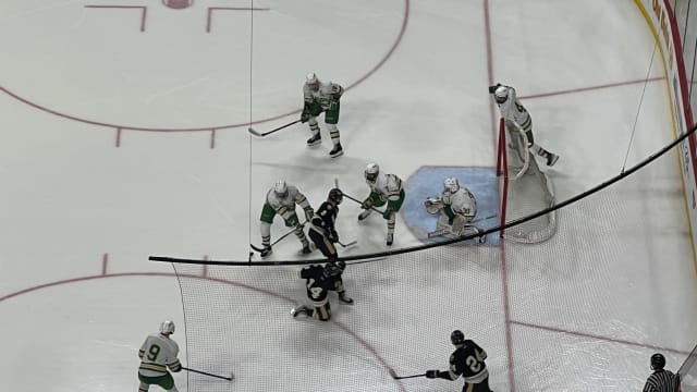Edina and Chanhassen in action during the first period of the Class 2A state championship game on Saturday, March 9, 2024, at Xcel Energy Center in St. Paul, Minn.